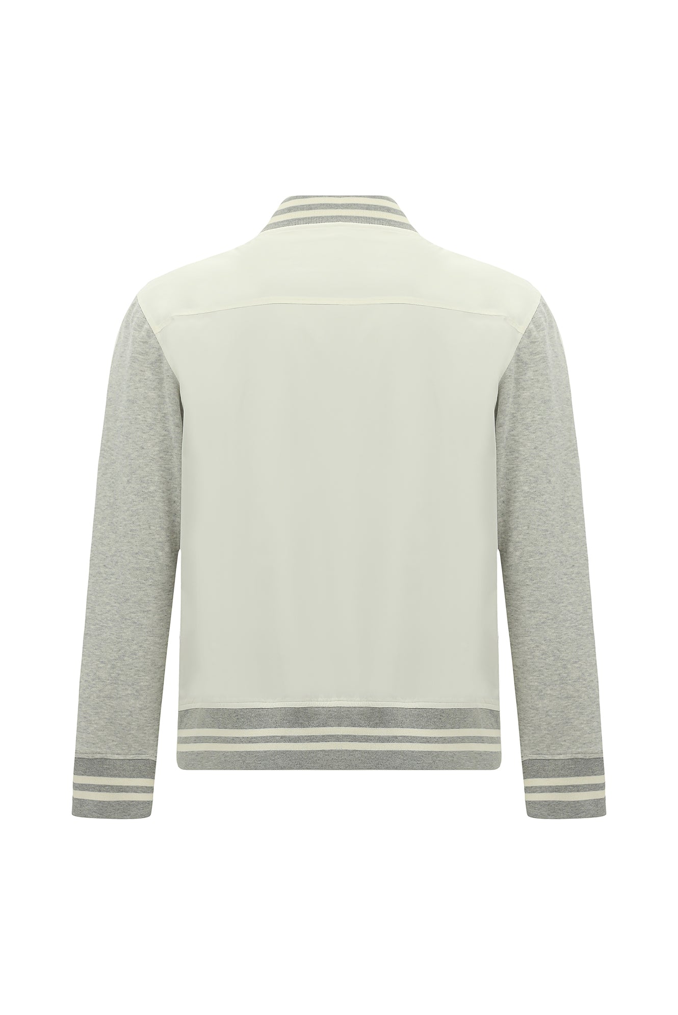 Krem Spor Bomber Ceket Mont