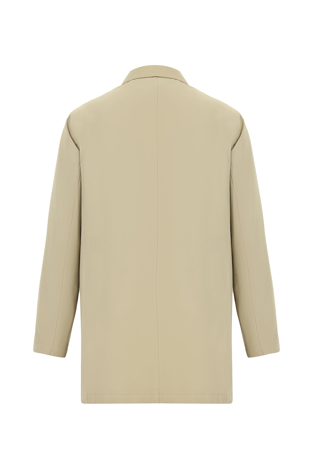 Açık Bej Pamuklu Pardösü & Trençkot