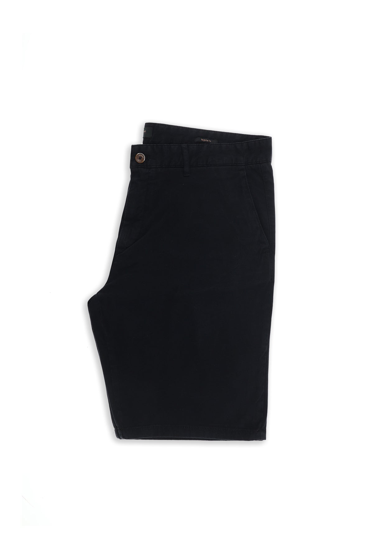 Koyu Lacivert Regular Fit Standart Kesim Likralı Bermuda Şort