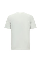 Kırık Beyaz Bisiklet Yaka Regular Fit Modal Karışımlı T-shirt