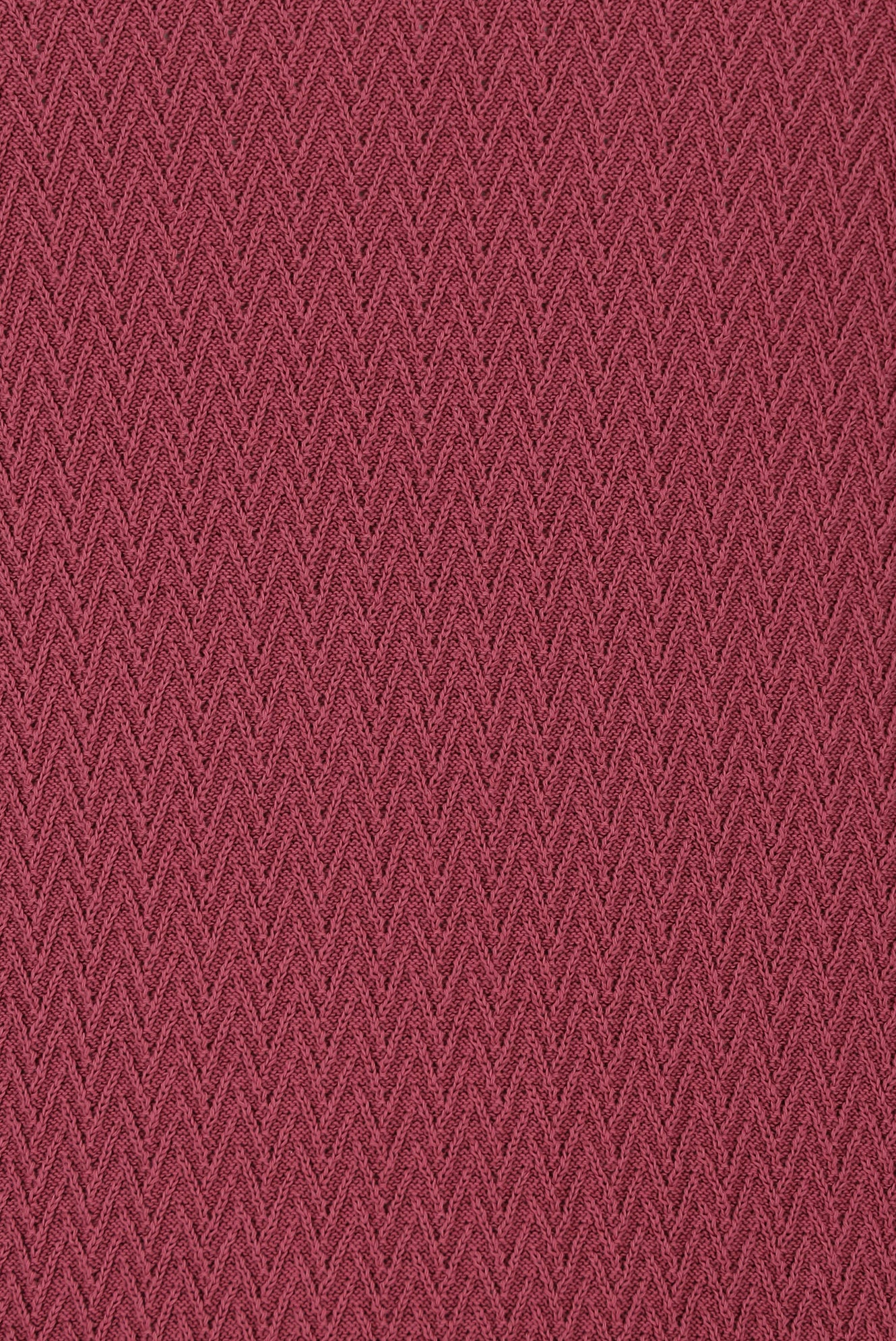 Koyu Bordo Bisiklet Yaka Regular Fit Desenli Pamuk İtalyan Triko T-shirt