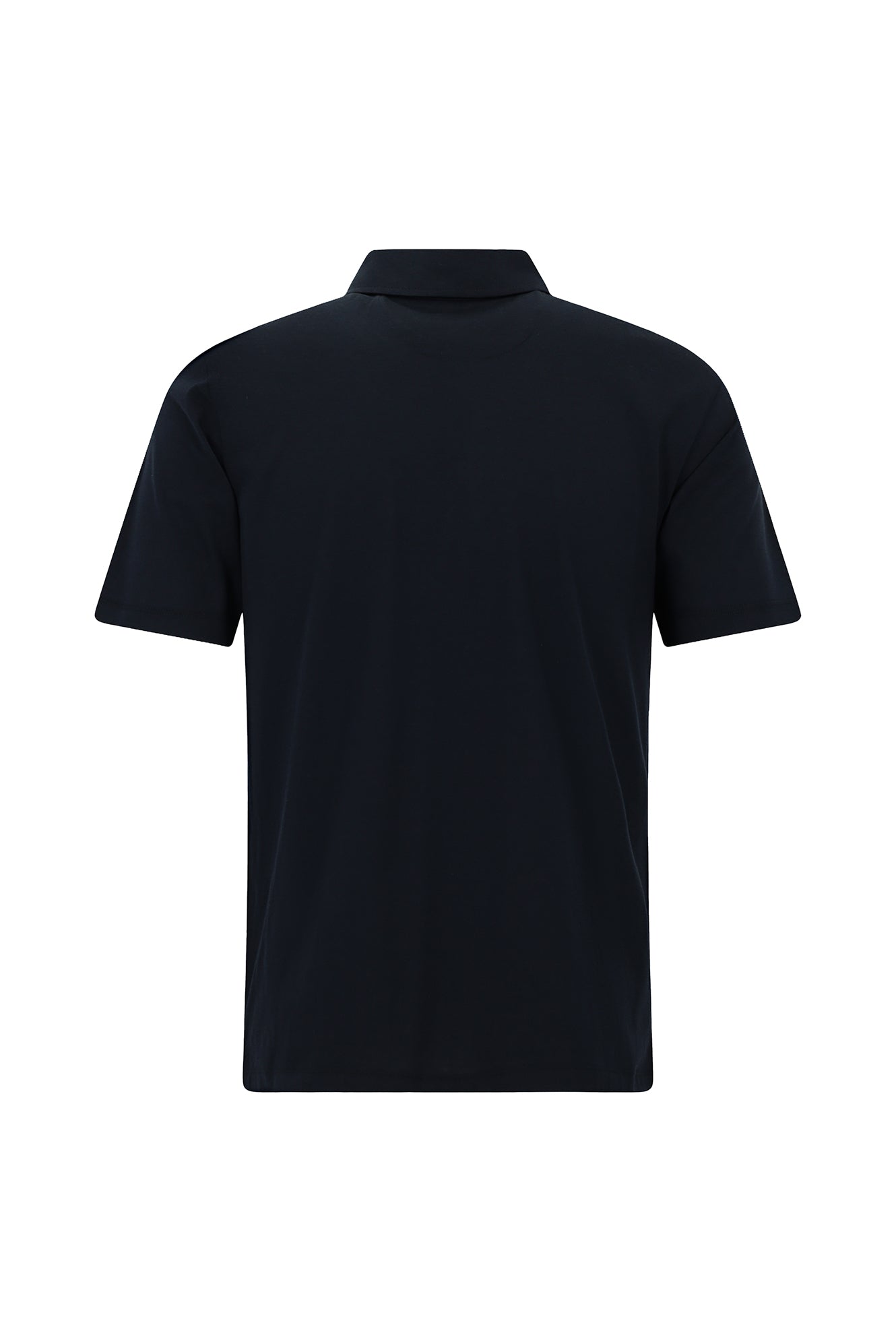 Koyu Lacivert Regular Fit Pamuklu Polo Yaka T-shirt