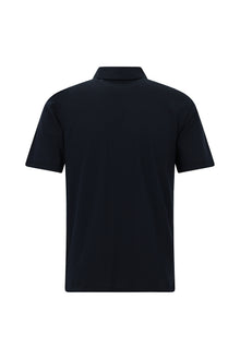 Koyu Lacivert Regular Fit Pamuklu Polo Yaka T-shirt