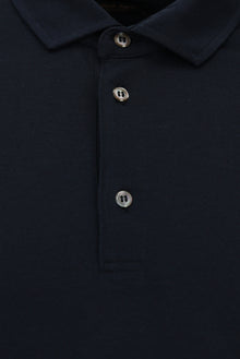 Koyu Lacivert Regular Fit Pamuklu Polo Yaka T-shirt