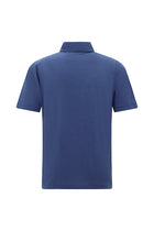 İndigo Melanj Regular Fit Pamuklu Polo Yaka T-shirt