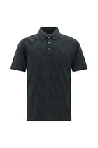 Asker Haki Regular Fit Desenli Merserize Pamuk Polo Yaka T-shirt