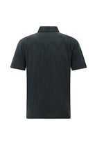 Asker Haki Regular Fit Desenli Merserize Pamuk Polo Yaka T-shirt
