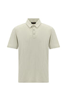 Taş Regular Fit Desenli Merserize Pamuk Polo Yaka T-shirt