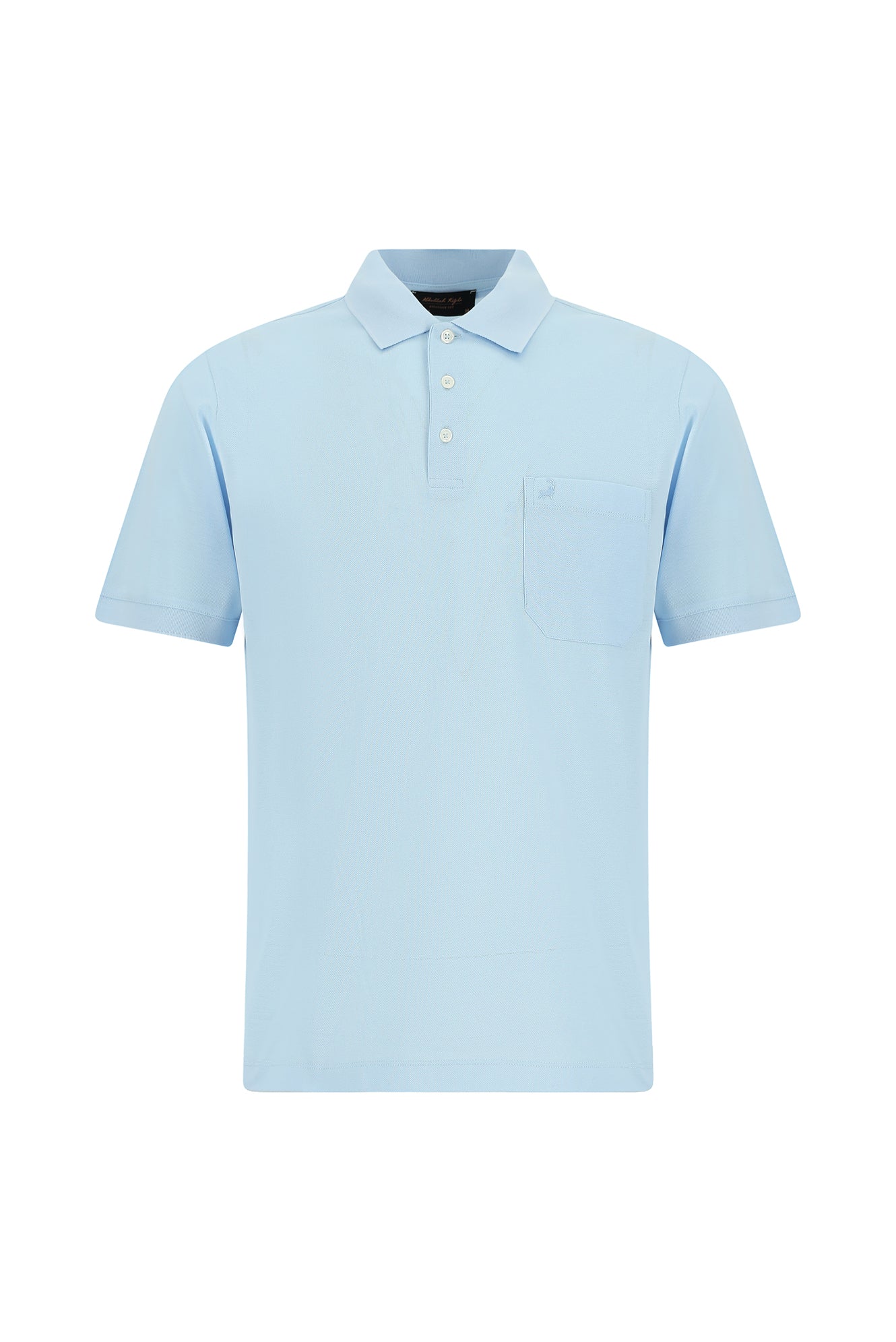 Mavi Regular Fit Pamuk Nakışlı Merserize Polo Yaka T-shirt