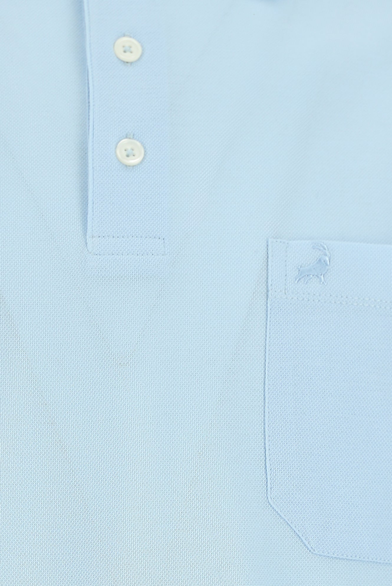 Mavi Regular Fit Pamuk Nakışlı Merserize Polo Yaka T-shirt