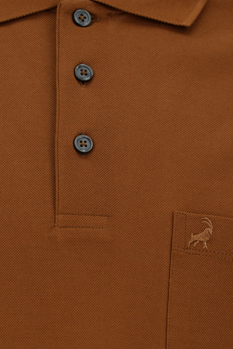 Taba Regular Fit Pamuk Nak??l? Merserize Polo Yaka T-shirt-Abdullah Ki??l?