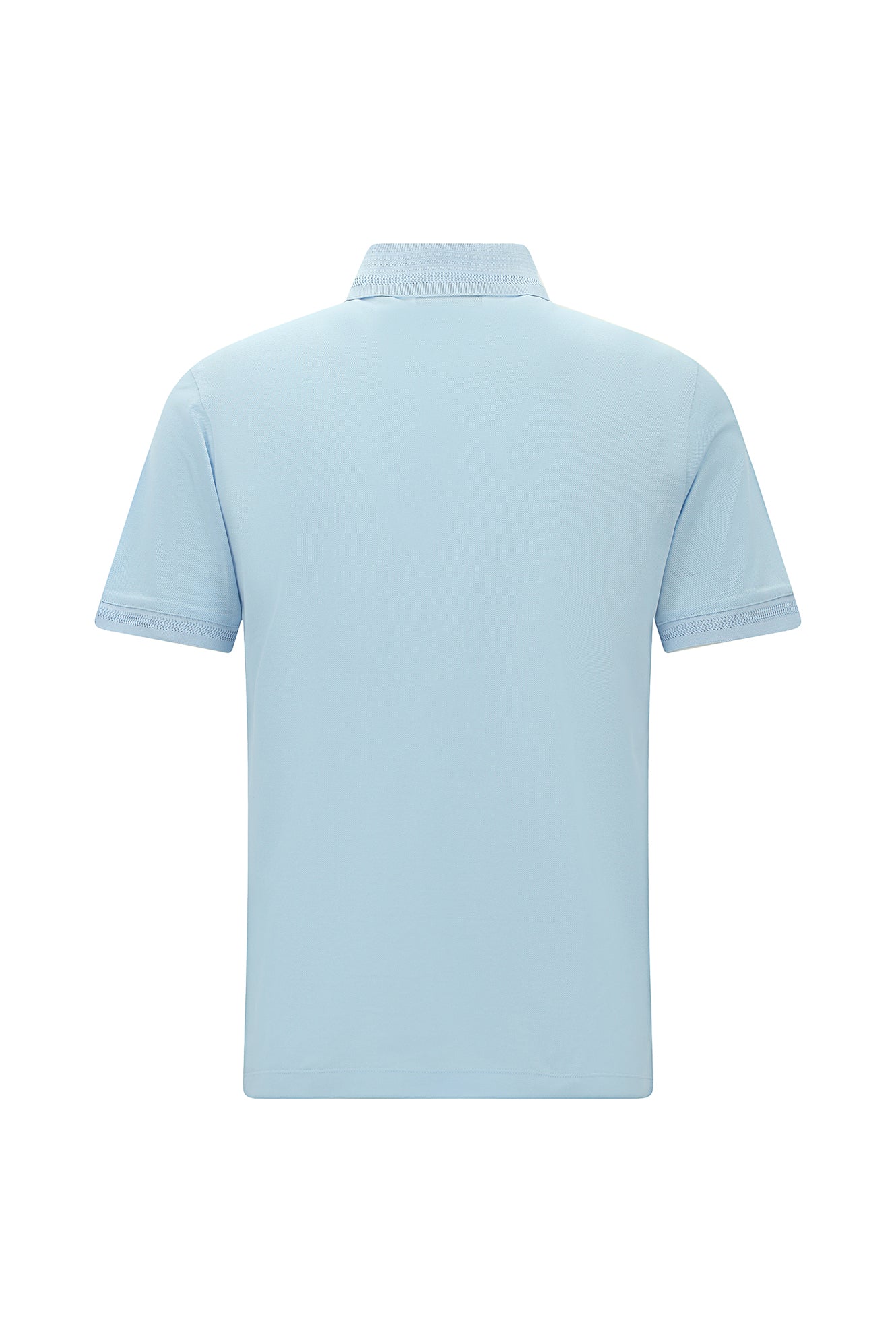 Mavi Slim Fit Dar Kesim Nakışlı Merserize Pamuk Polo Yaka T-shirt