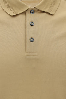 Camel Slim Fit Dar Kesim Nak??l? Merserize Pamuk Polo Yaka T-shirt-Abdullah Ki??l?