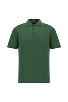 Nefti Slim Fit Dar Kesim Nakışlı Merserize Pamuk Polo Yaka T-shirt