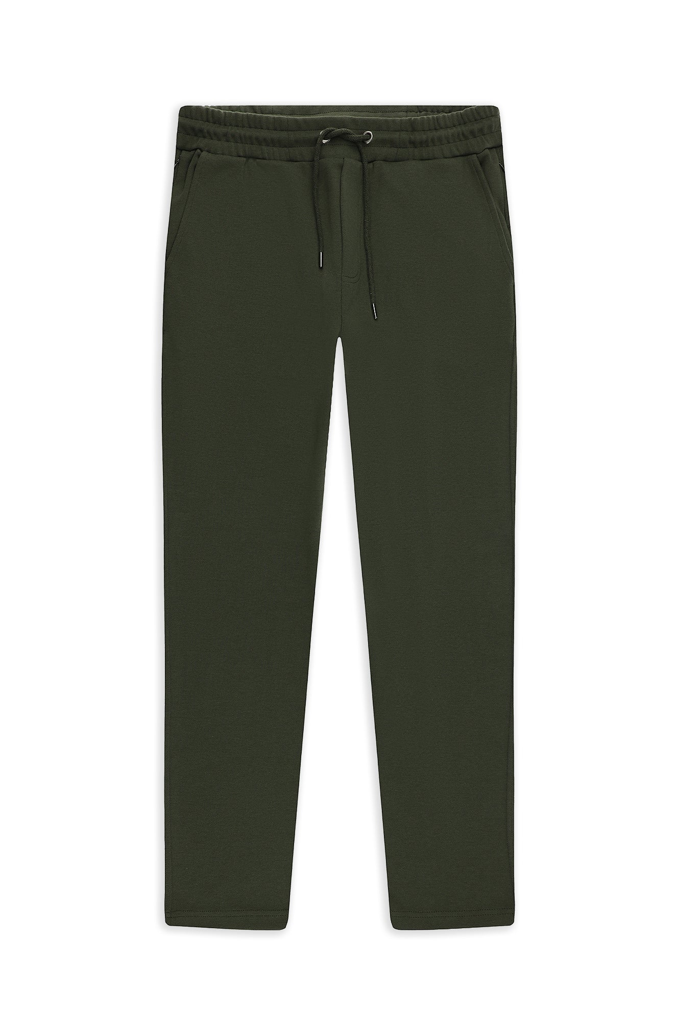 Koyu Haki Regular Fit Pamuklu Sweatpant / Eşofman Altı