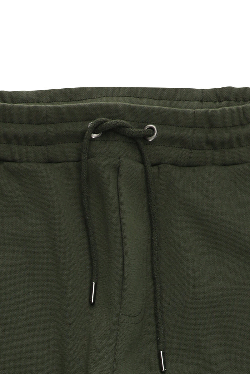Koyu Haki Regular Fit Pamuklu Sweatpant / Eşofman Altı
