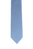 Açık Mavi Desenli Kravat