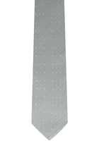 Açık Gri Desenli Kravat