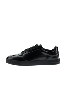 Siyah Sneaker Deri Ayakkabı