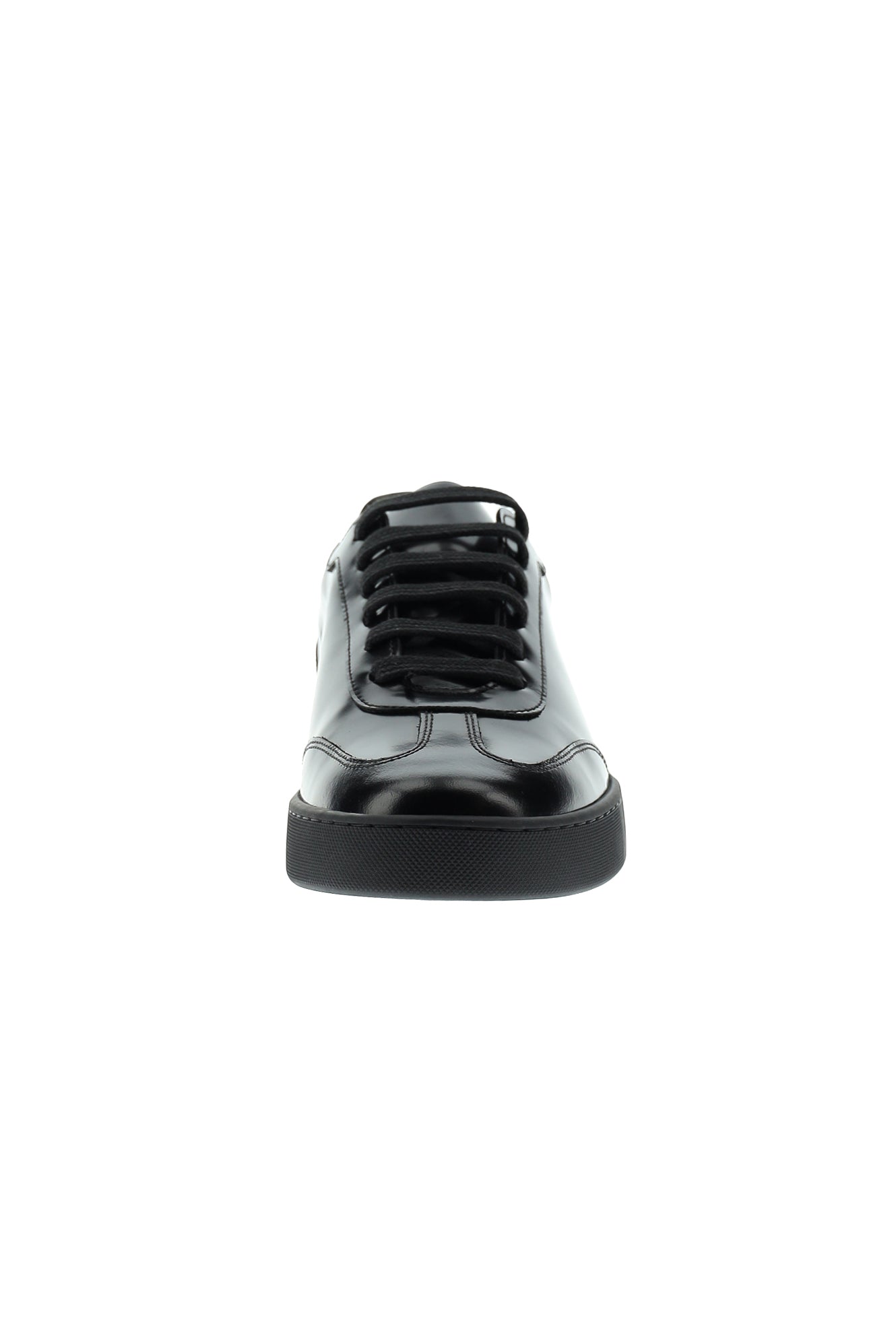 Siyah Sneaker Deri Ayakkabı
