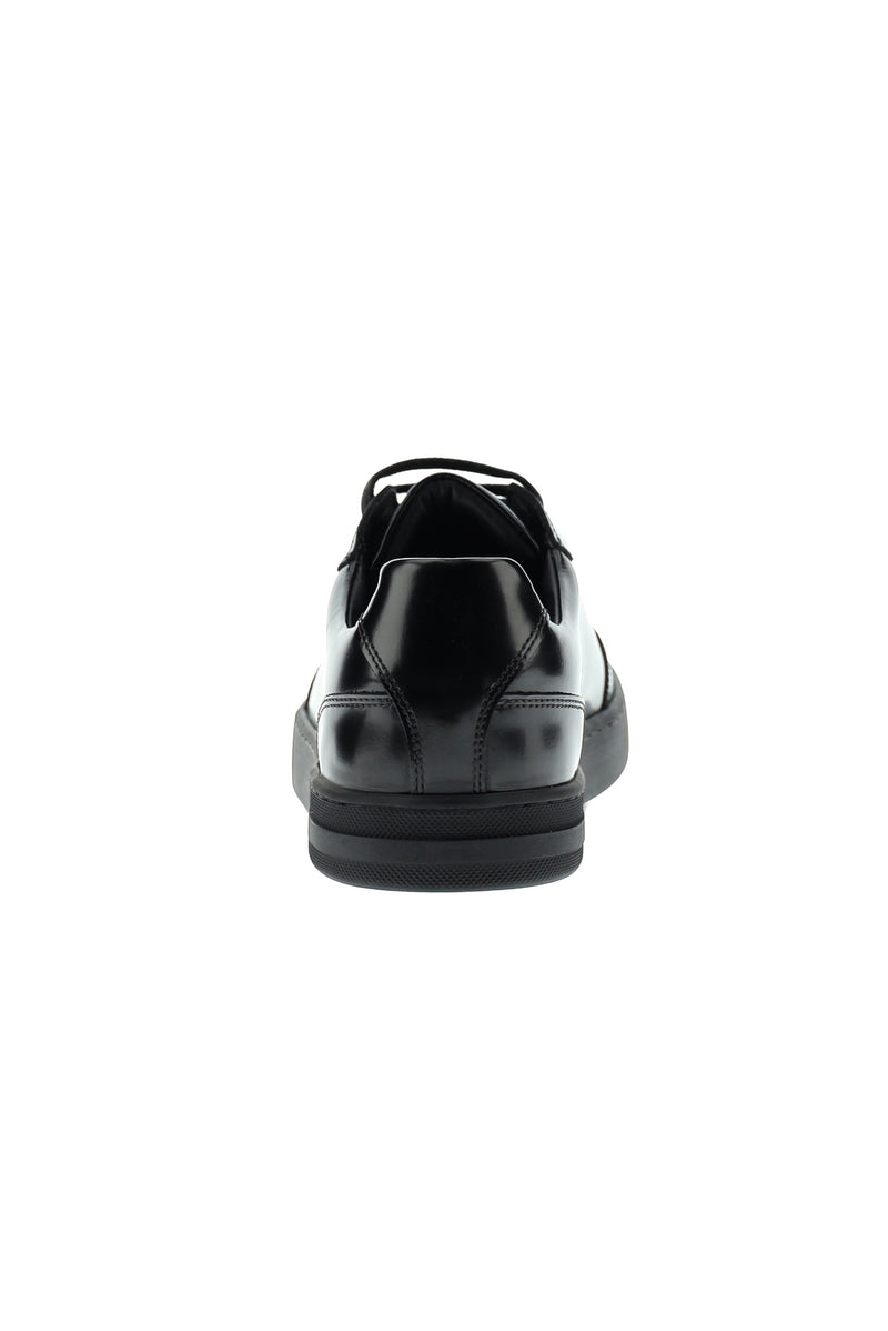 Siyah Sneaker Deri Ayakkabı