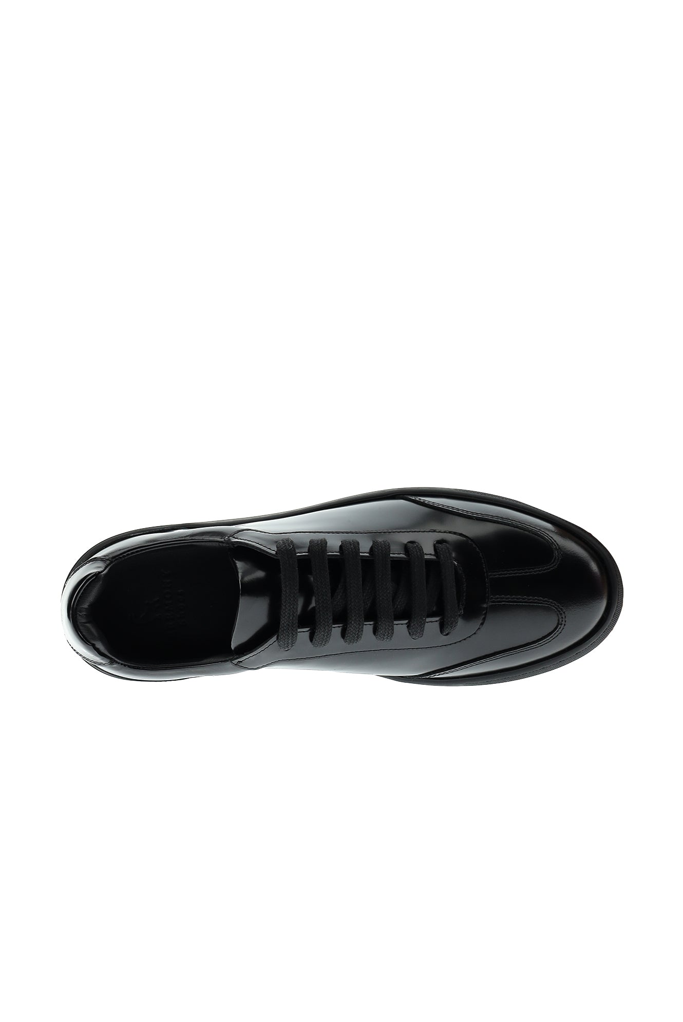 Siyah Sneaker Deri Ayakkabı