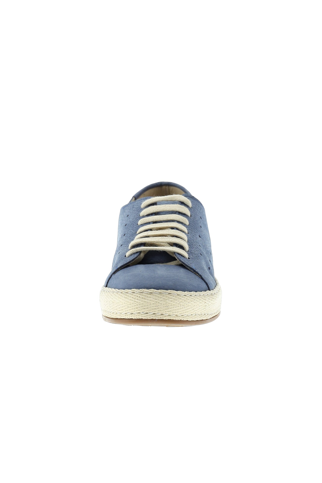 Mavi Sneaker Deri Ayakkabı