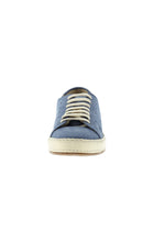 Mavi Sneaker Deri Ayakkabı