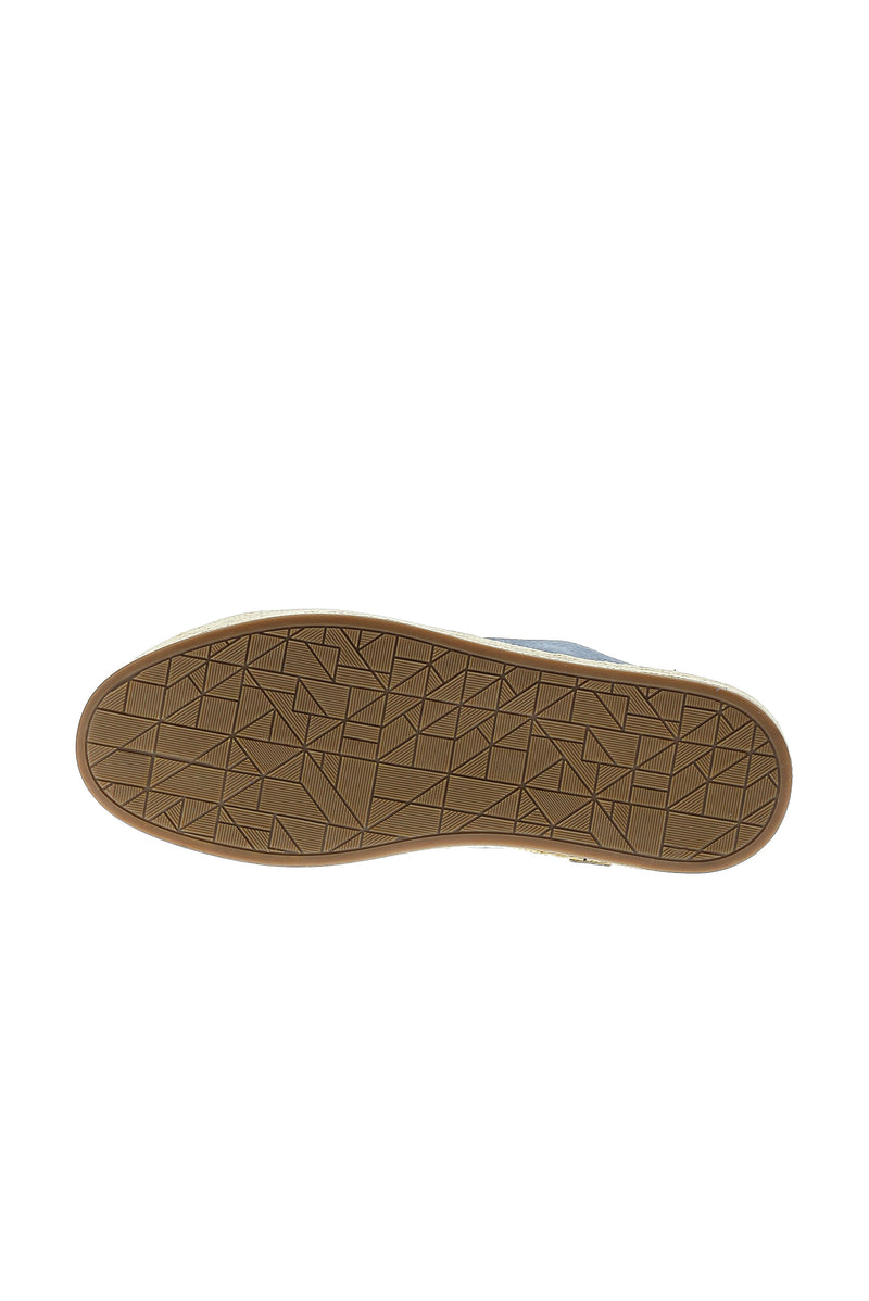 Mavi Sneaker Deri Ayakkabı