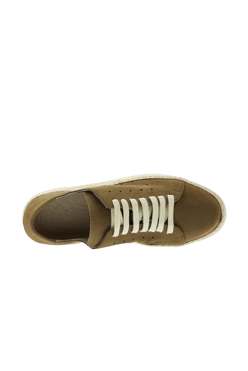 Camel Sneaker Deri Ayakkabı
