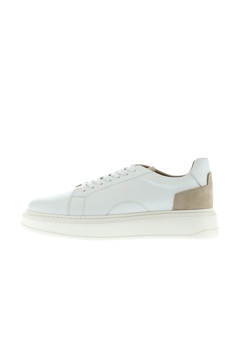 Beyaz Sneaker Deri Ayakkabı