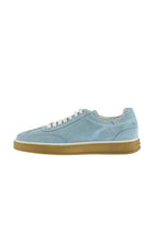 Mavi Sneaker Deri Ayakkabı