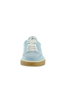 Mavi Sneaker Deri Ayakkabı