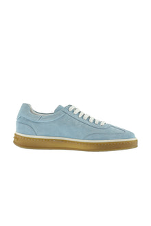 Mavi Sneaker Deri Ayakkabı