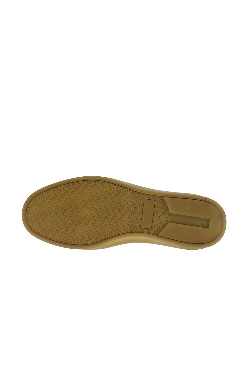 Mavi Sneaker Deri Ayakkabı