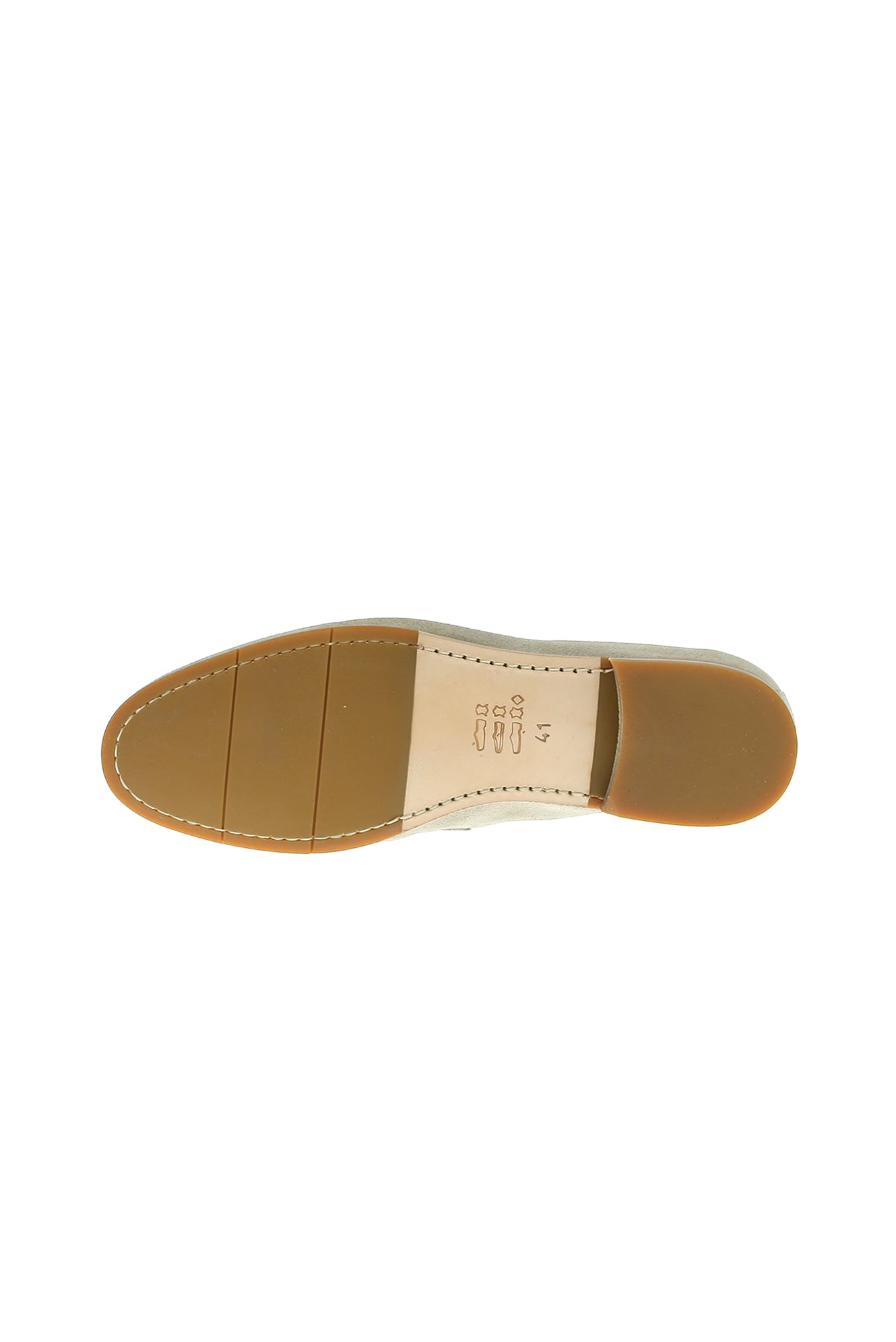 Açık Bej Loafer Süet Deri Ayakkabı