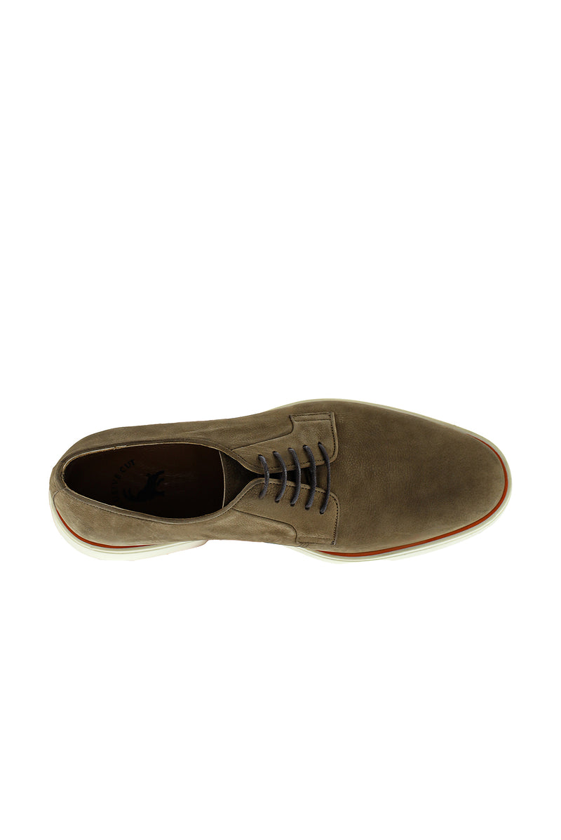 Orta Bej Nubuk Deri Ayakkabı