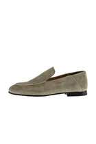 Orta Bej Süet Casual Loafer Deri Ayakkabı