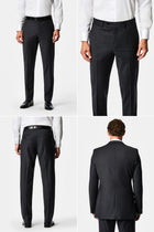 Marengo 8 Drop Long Slim Fit Düz Mono Yaka Takım Elbise