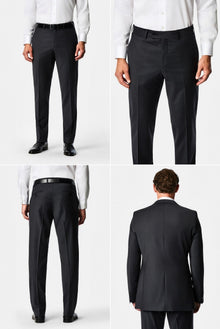 Marengo 8 Drop Long Slim Fit Düz Mono Yaka Takım Elbise