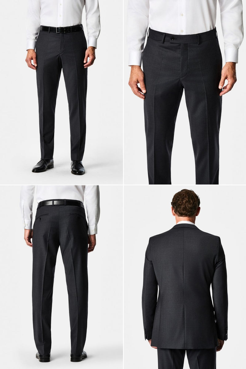 Marengo 8 Drop Long Slim Fit Düz Mono Yaka Takım Elbise