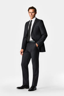 Marengo 8 Drop Long Slim Fit Düz Mono Yaka Takım Elbise
