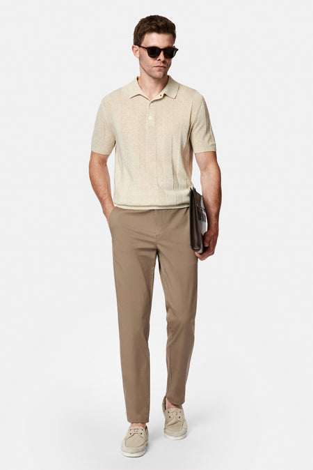 Safari Tapered Slim Fit Yan Cepli Kanvas / Chino Pantolon