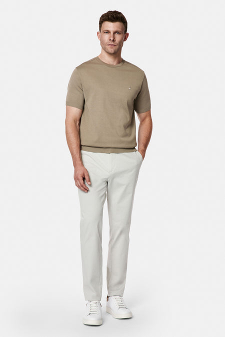 Taş Tapered Slim Fit Yan Cepli Kanvas / Chino Pantolon