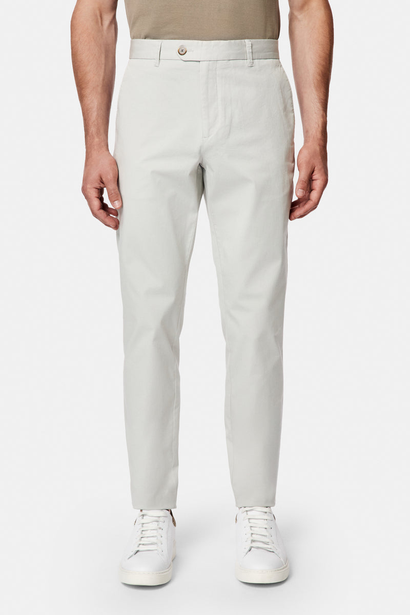 Taş Tapered Slim Fit Yan Cepli Kanvas / Chino Pantolon