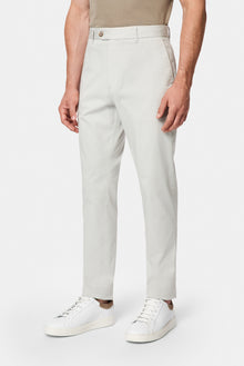 Taş Tapered Slim Fit Yan Cepli Kanvas / Chino Pantolon