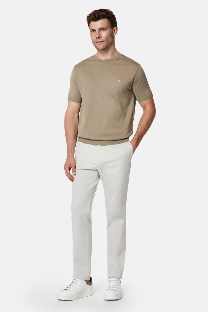 Taş Tapered Slim Fit Yan Cepli Kanvas / Chino Pantolon