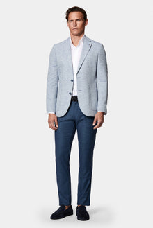 Koyu Lacivert 6 Drop Regular Fit Standart Kesim Kanvas / Chino Pantolon