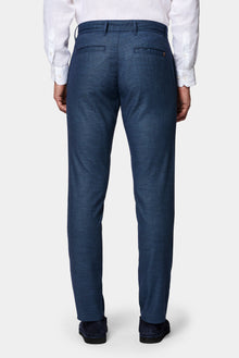 Koyu Lacivert 6 Drop Regular Fit Standart Kesim Kanvas / Chino Pantolon