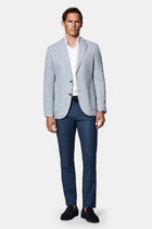 Koyu Lacivert 6 Drop Regular Fit Standart Kesim Kanvas / Chino Pantolon